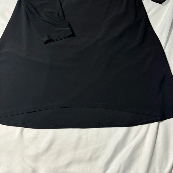 Sympli A-Line  3/4 Sleeve long shirt Black Size 6 - Picture 5 of 9